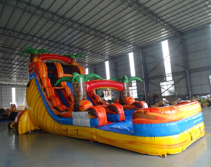 18ft single fiesta palms top 202102118 2 1140x900 » BounceWave Inflatable Sales