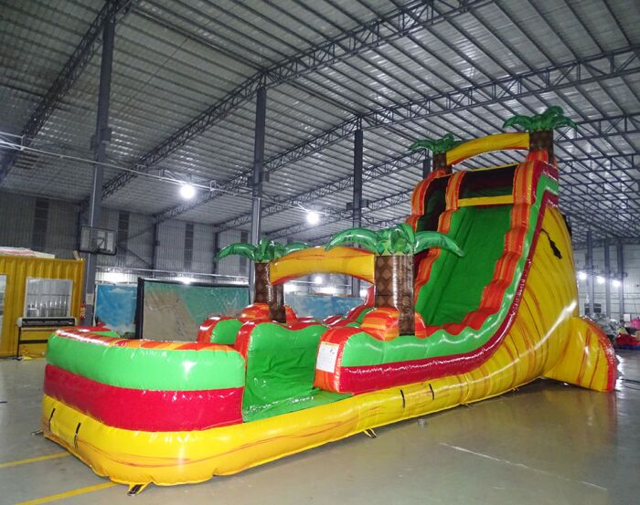 22ft single tropical inferno 3 1140x900 » BounceWave Inflatable Sales