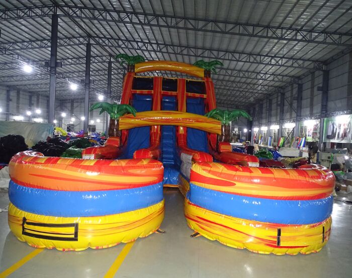 17ft fiesta fire double double 2 1140x900 » BounceWave Inflatable Sales