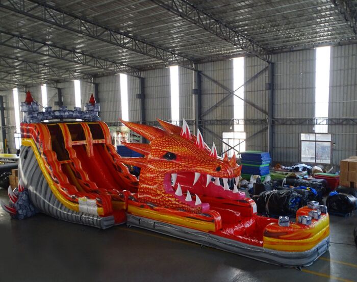 Dragons Breath 2-Piece Hybrid Water Slide For Sale
