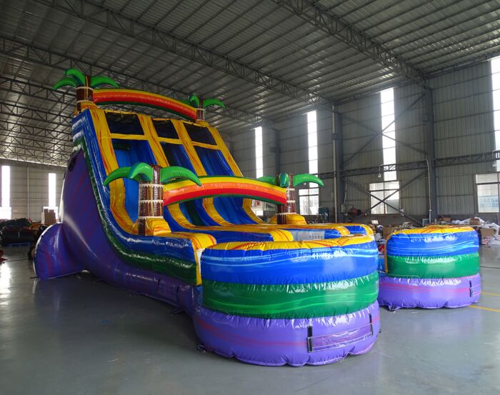 18ft goombay double double palms top 202102062 2 1140x900 » BounceWave Inflatable Sales