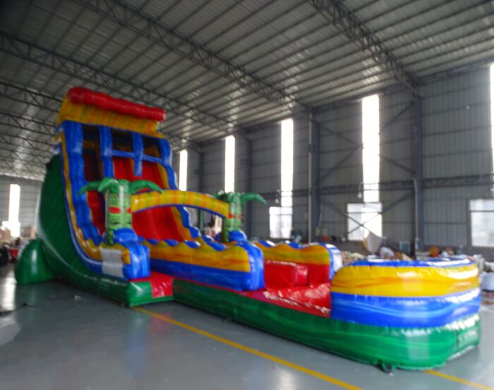 21Reggae wave hybrid with red liner 202109196 3 1140x900 » BounceWave Inflatable Sales