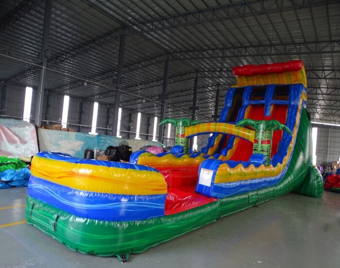 21Reggae wave hybrid with red liner 202109196 4 1140x900 » BounceWave Inflatable Sales