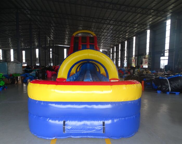 24ft flat blue red yellow 2 1 » BounceWave Inflatable Sales
