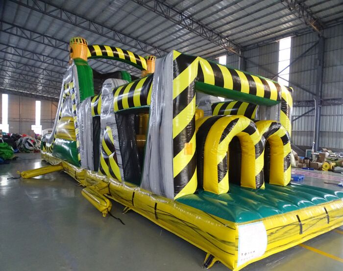 47ft green gray toxic obstacle 2 piece 7 1140x900 » BounceWave Inflatable Sales