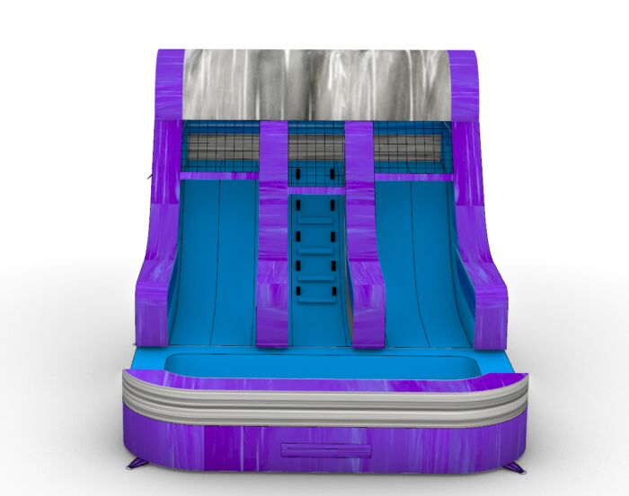 Purple Plunge round top2 » BounceWave Inflatable Sales
