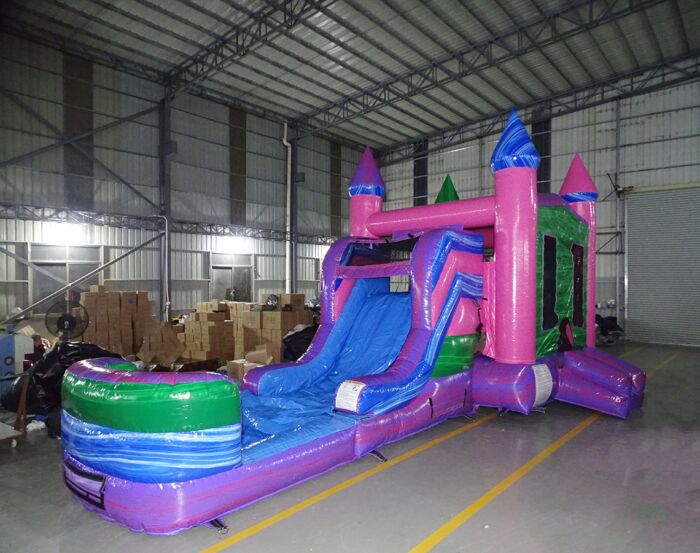 pink combo 5 in 1 202109143 4 Karl St Romain » BounceWave Inflatable Sales