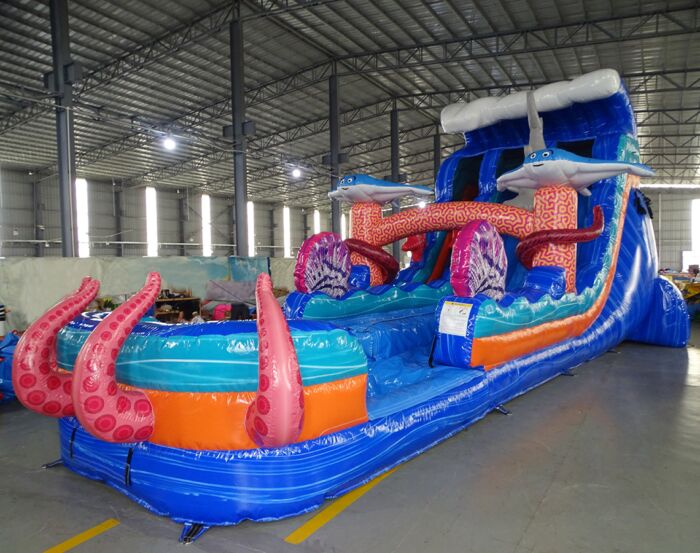 18 Shark Reef Dual Lane Hybrid 2022021904 3 » BounceWave Inflatable Sales
