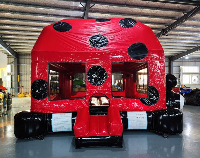 15x15ft lady bug inflatable bounce house
