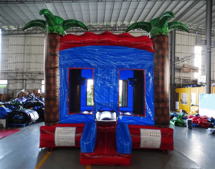 Red Blue Palms » BounceWave Inflatable Sales