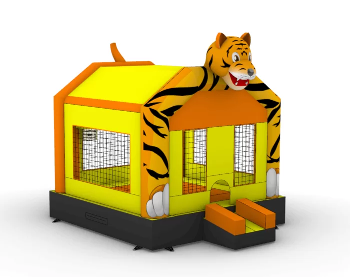 Tiger Bounce House 1 » BounceWave Inflatable Sales