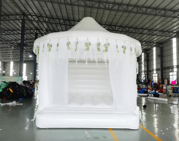 White Wedding 1 » BounceWave Inflatable Sales