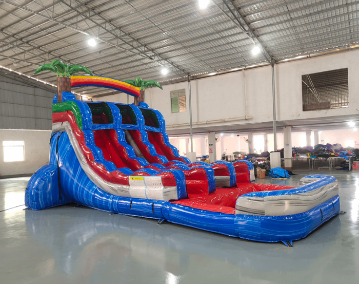 15' Baja Splash Center Climb Water Slide For Sale