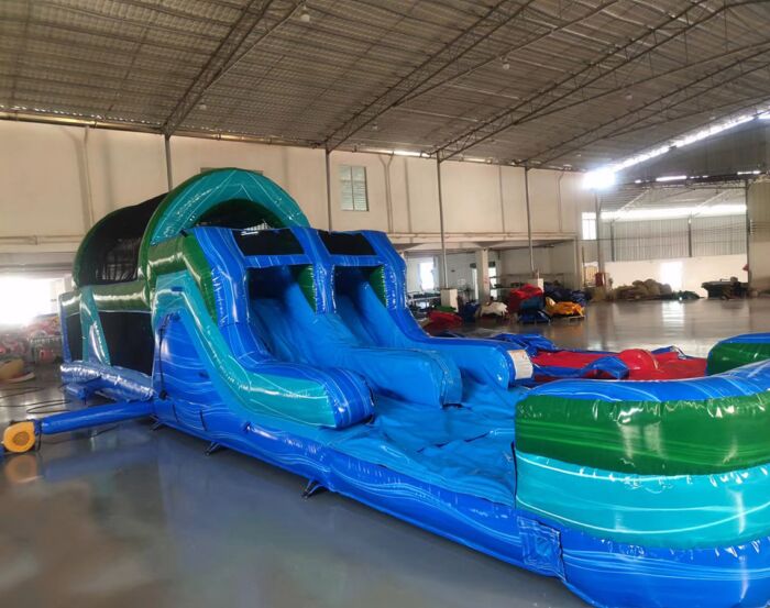 46ft island drop obstacle combo hybrid 2022021364 3 » BounceWave Inflatable Sales