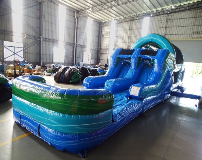 46ft island drop obstacle combo hybrid 2022021365 6 » BounceWave Inflatable Sales