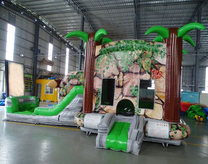 jurassic cave with dinosaur 4 in 1 2022021272 4 » BounceWave Inflatable Sales