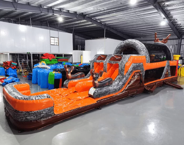 Buck Shot Hybrid Obstacle » BounceWave Inflatable Sales