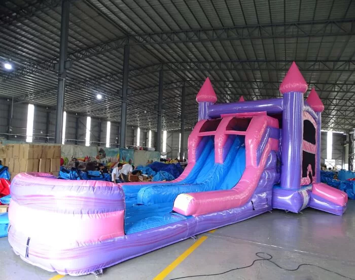 Princess Castle Splash and Save » BounceWave Inflatable Sales