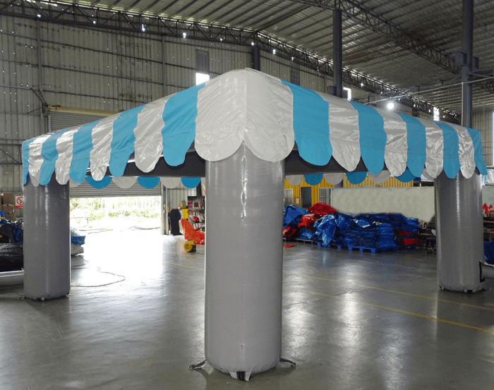 Blue White 1 » BounceWave Inflatable Sales