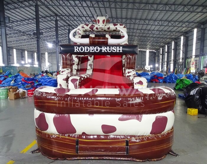 18ft Rodeo Rush Hybrid Water Slide 2023030769 2 Christina Yates » BounceWave Inflatable Sales