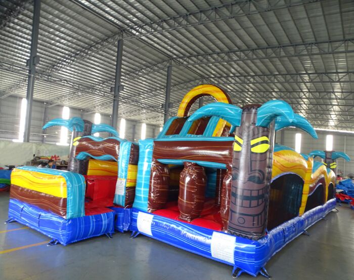 Tropic Shock Wrap Around Obstacle Course For Sale