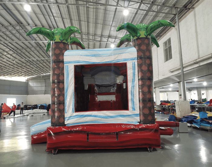 Crimson Drop and Go 1 » BounceWave Inflatable Sales