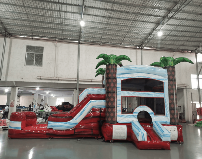 Crimson Drop and Go » BounceWave Inflatable Sales