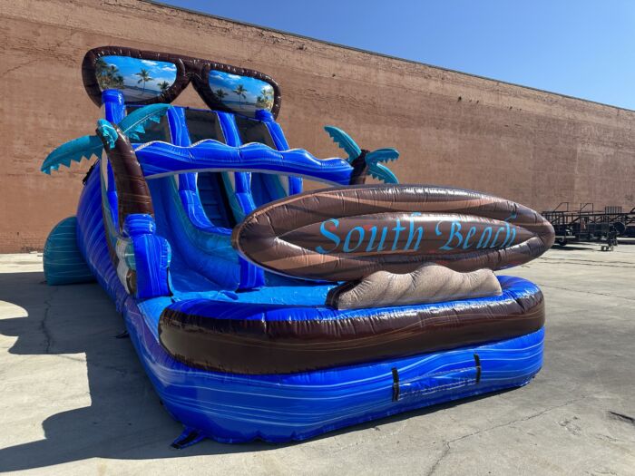 South Beach Center Climb Water Slide For Sale