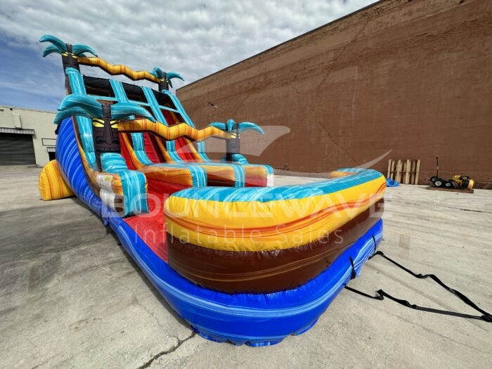 Tropic Shock Center Climb Water Slide For Sale
