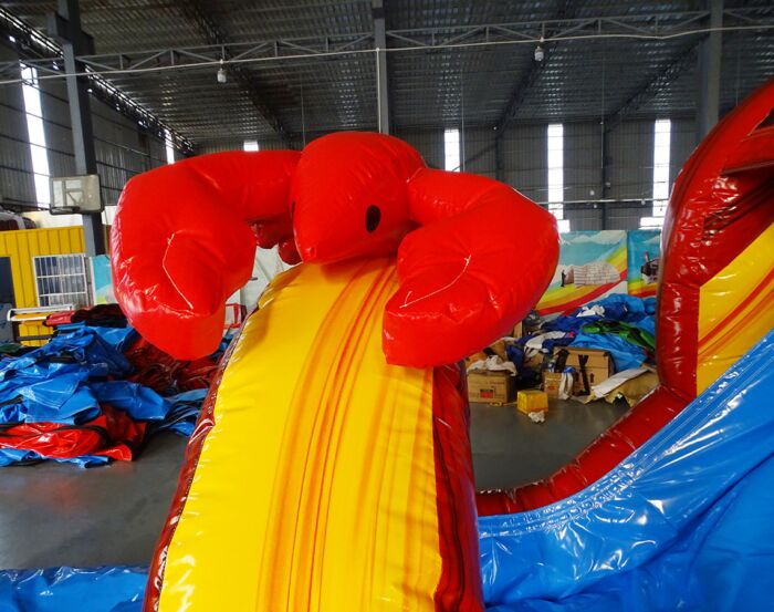 crawfish 5 1 with inflated pool add one foot runout 2023030054 6 Anthony Todd » BounceWave Inflatable Sales