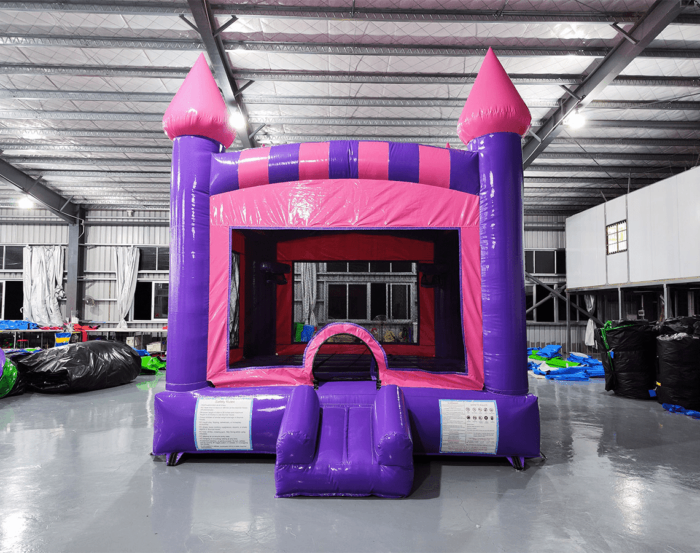 Princess Purple Bounce House » BounceWave Inflatable Sales