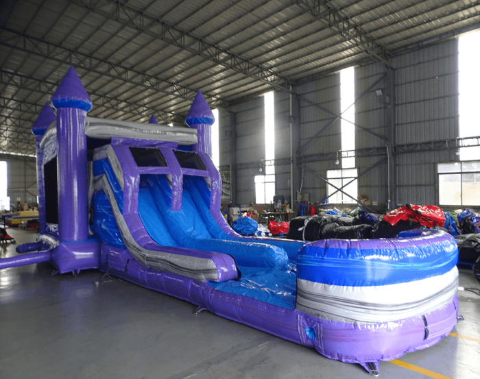 Purple plunge 2 1 » BounceWave Inflatable Sales