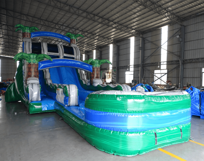 18 Green Gush Hybrid » BounceWave Inflatable Sales