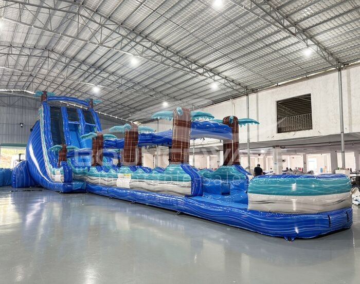 22' Cayman Crush Large 2-Piece Water Slide For Sale