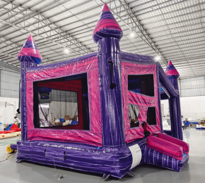 Purple Palace Canopy Bounce House 2 » BounceWave Inflatable Sales