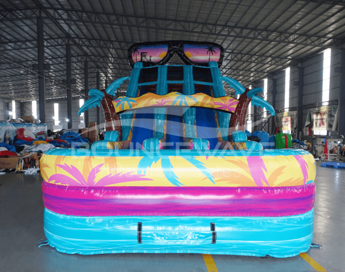 18 Island Flow Center Climb 2 » BounceWave Inflatable Sales