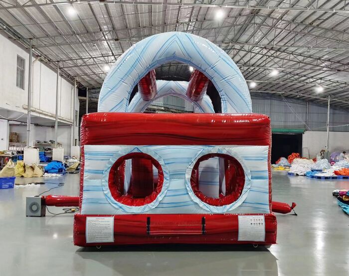 46 Crimson Bay Hybrid Obstacle 2023031214 1 » BounceWave Inflatable Sales