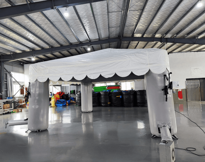 White Inflatable Tent 2 » BounceWave Inflatable Sales