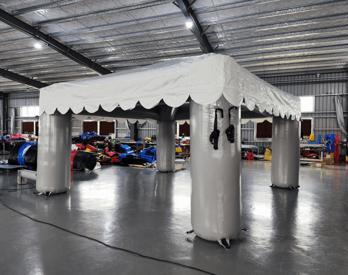 White Inflatable Tent » BounceWave Inflatable Sales