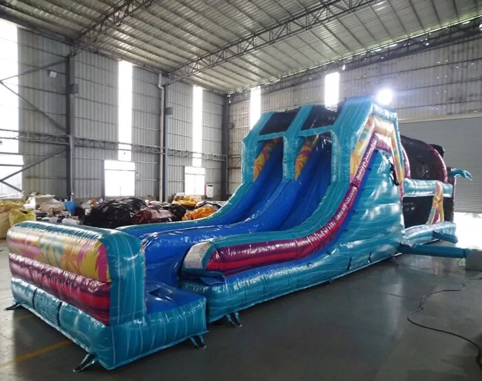XL Hybrid Obstacle lsland Flow 2023032009 1 » BounceWave Inflatable Sales