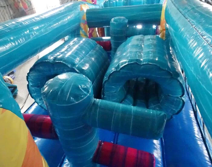 XL Hybrid Obstacle lsland Flow 2023032009 12 » BounceWave Inflatable Sales
