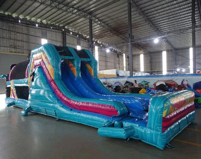 XL Hybrid Obstacle lsland Flow 2023032009 3 » BounceWave Inflatable Sales
