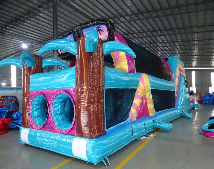 XL Hybrid Obstacle lsland Flow 2023032009 9 » BounceWave Inflatable Sales