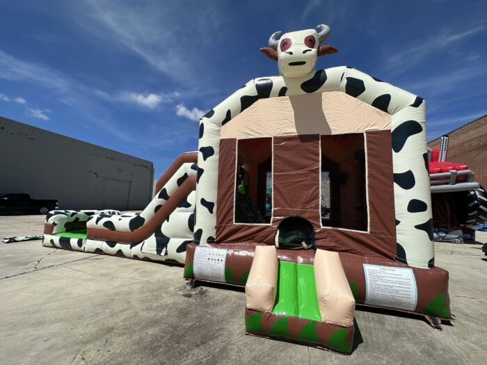 party cow combo xl » BounceWave Inflatable Sales