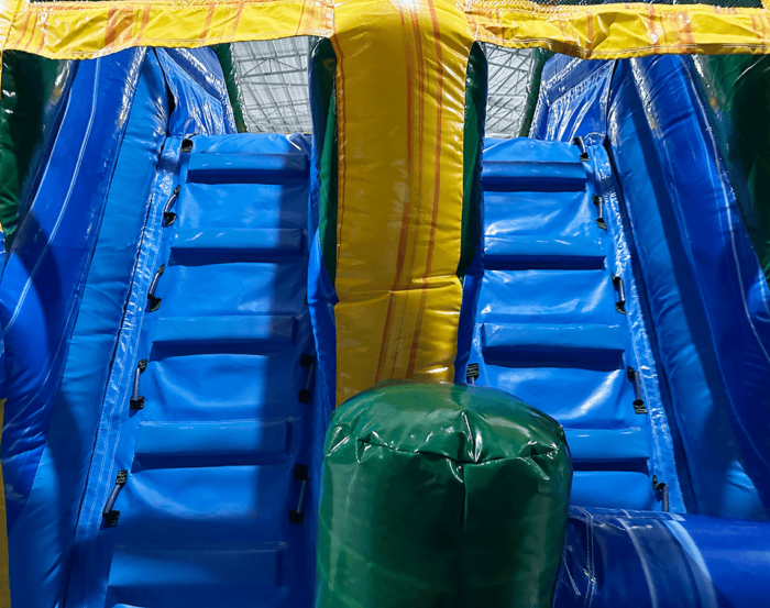53 Goombay Hybrid Obstacle 4 compress » BounceWave Inflatable Sales