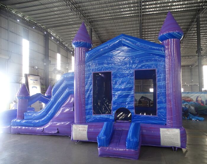 XL Mystic Castle Wet-Dry Combo Inflatable For Sale