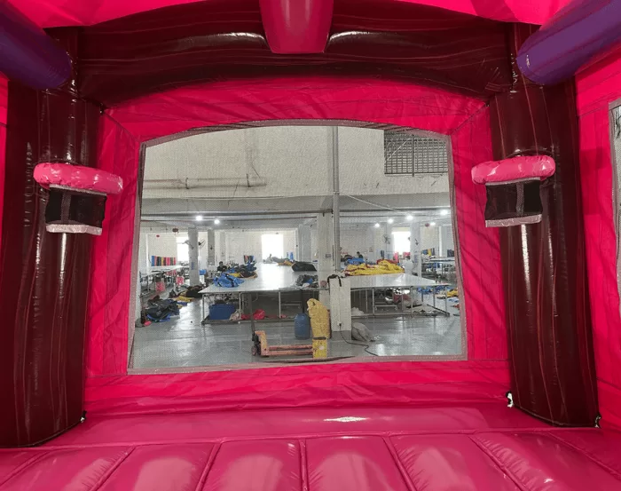 Pink Dino Bounce House For Sale 5 » BounceWave Inflatable Sales
