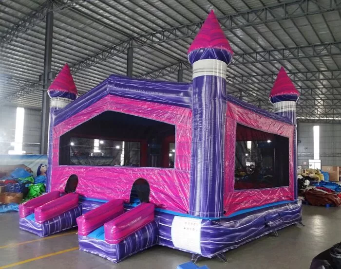 Purple Palace Jumbo Bounce House 1 » BounceWave Inflatable Sales