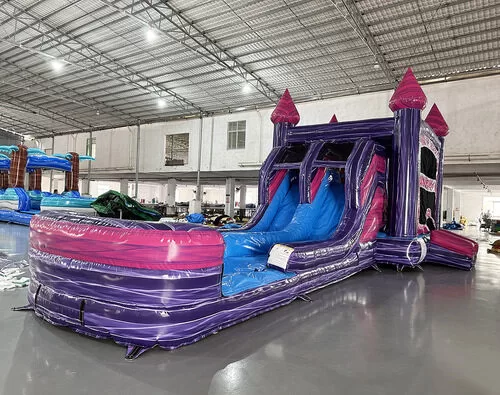 Purple Palace Splash and Save For Sale » BounceWave Inflatable Sales