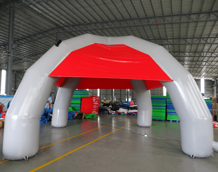 Inflatable Spider Tent For Sale Gray Legs Red Top